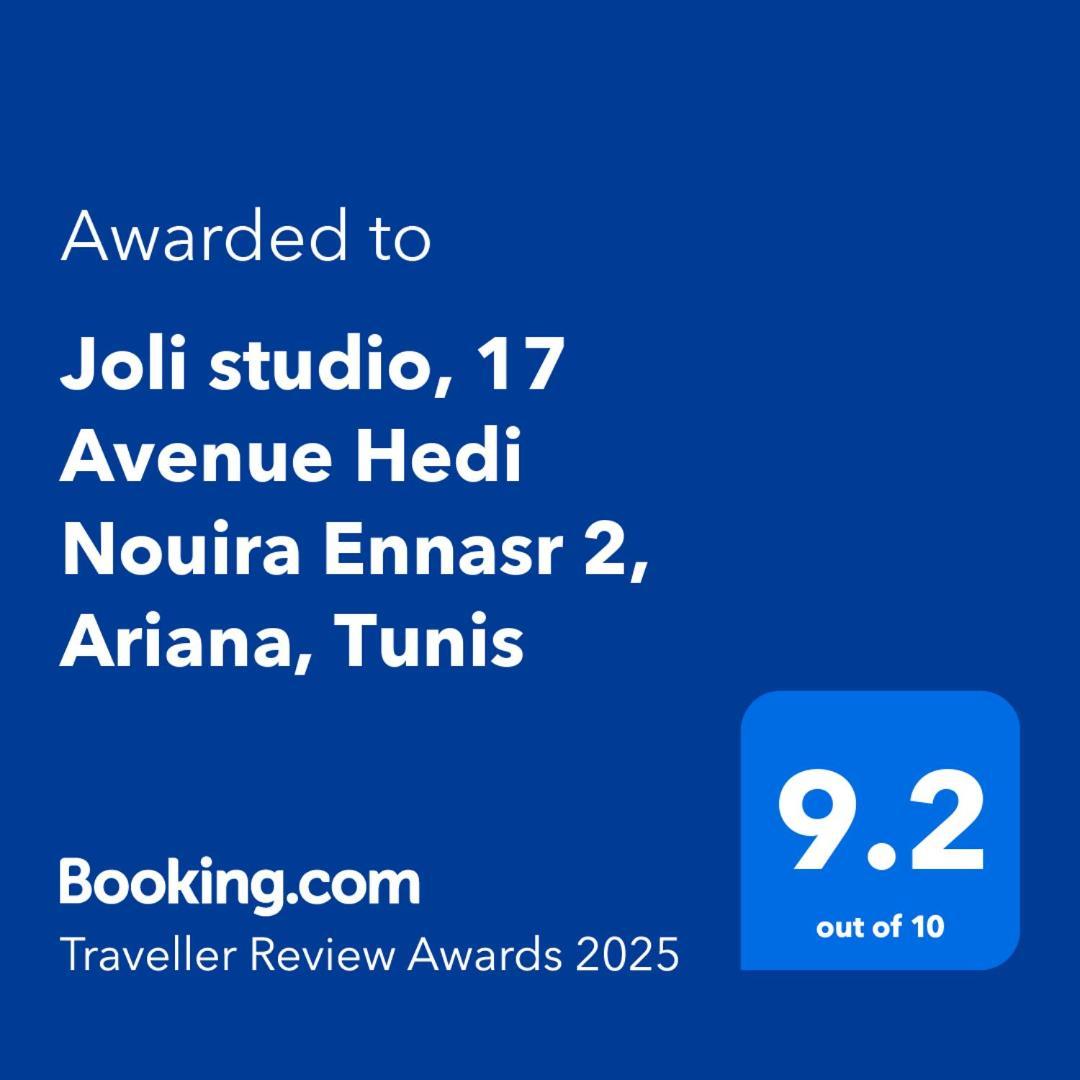 Joli Studio, 17 Avenue Hedi Nouira Ennasr 2, Ariana, Tunis Kültér fotó